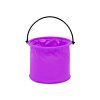 Secchiello pieghevole per acqua viola