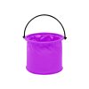 Skládací kbelík na vodu fialový