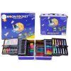 Set artistico in valigetta pieghevole spazio 133 pz