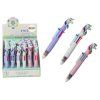 Penna multicolore unicorno 6 colori mix