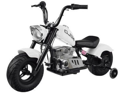 mirrored motor chopper white