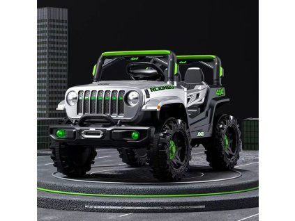 Elektrické autíčko Terrain 4x4 šedé1