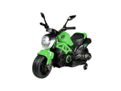 Dětská elektrická motorka GTM188 zelená1