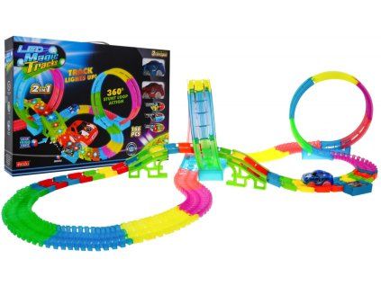 Magic Tracks svítící autodráha 1