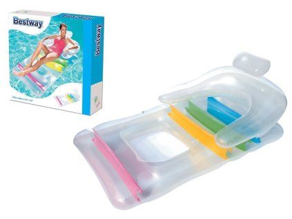 nafukovací lehátko duhové2
