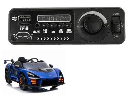 hudební panel McLaren senna1