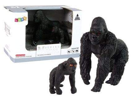 Figurka gorily s mládětem1