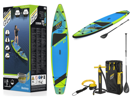 Nafukovací paddleboard s příslušenstvím Bestway 65373 Aqua Excursion 381 cm01