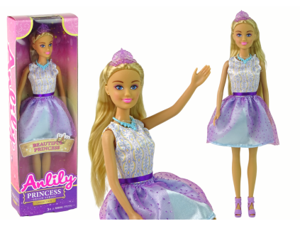 Lėlė Anlily Princesė violetinė