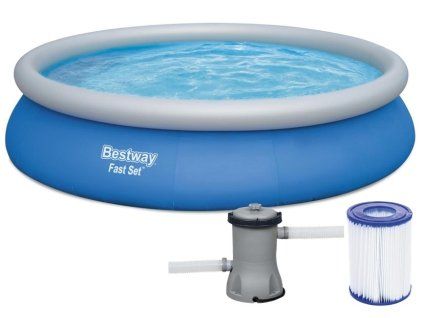 Sodo baseinas 9v1 Bestway 457 x 84 cm
