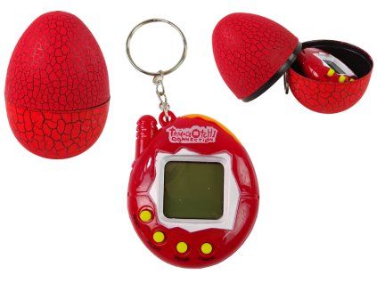 Žaidimas Tamagotchi kiaušinyje raudonas