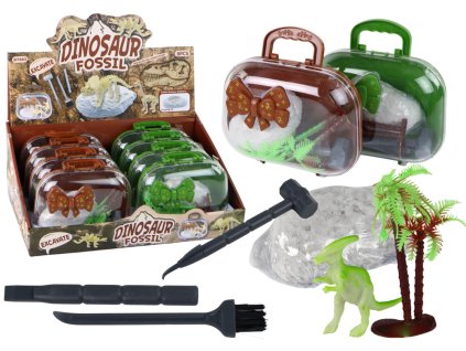 Archeologická sada dinosaurů v kufříku