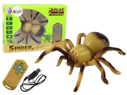 Nuotoliniu būdu valdomas robotinis voras Tarantula R/C geltonas