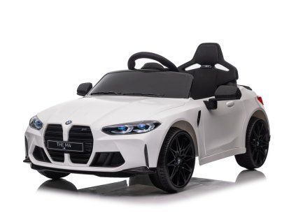 Elektrinis BMW M4 12V automobilis baltas