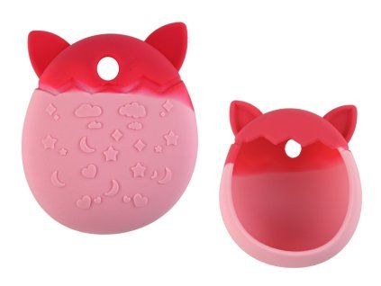 Rožinė silikoninė Tamagotchi dėklas