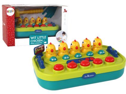 Zručnostní hra Whac-a-Mole kuřátka