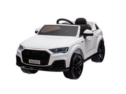 Elektrinis automobilis Audi Q7 baltas