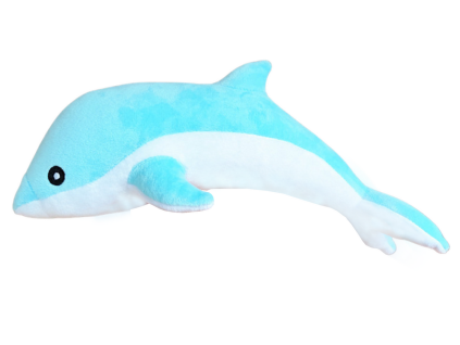 Minkštas žaislas delfinas mėlynas 30 cm
