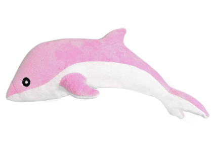 Pliušinis žaislas rožinis delfinas 70 cm