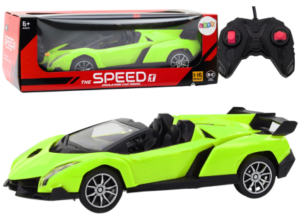 RC sportinis automobilis 1:18 žalias