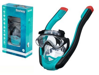 Viso veido šnorklinimo kaukė S/M Bestway 24060