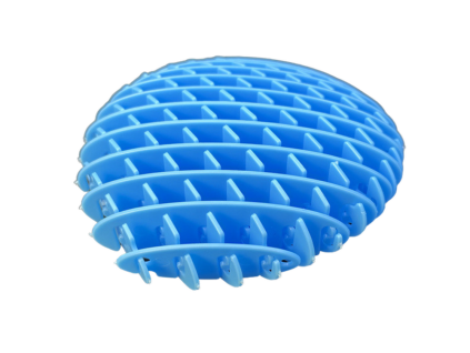 Antistresinė elastinė sensorinė žaislas 10 cm mėlyna