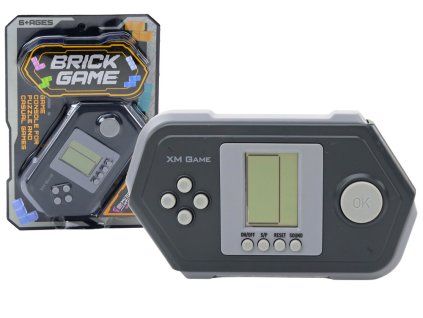 Elektronická herní konzole Tetris černá