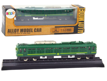 Sběratelský model vlaku 1:48 zelený
