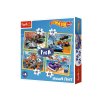 Puzzle Hot Wheels 4v1 Vozidla Trefl 34627