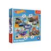 Puzzle Hot Wheels 4v1 Transporto priemonės Trefl 34627