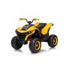 pojazd quad fast wheel zolty