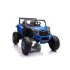 Elektrinis automobilis Buggy UTV-MX 24V 800W 4x4 mėlynas