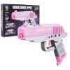 zestaw klockow pistolet rozowy 237el
