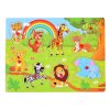 Dřevěné puzzle ZOO zvířátka1