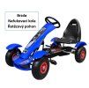 Vaikiška pedalų kartingas formulė 01 mėlyna