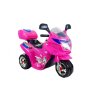 Dětská elektrická motorka růžová2