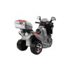 Dětská elektrická motorka stříbrná03