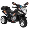Dětská elektrická motorka skútr černý 1188