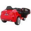 Elektrinis BMW X6 M automobiliukas, lakuotas raudonas