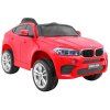 Elektrinis automobilis BMW X6 M raudonas