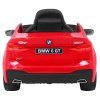 Elektrinis BMW 6 GT automobilis raudonas