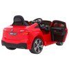 Elektrinis BMW 6 GT automobilis raudonas