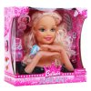 Česací hlava panenky na stylizaci účesu Blond