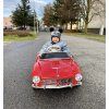 Elektrinis automobilis BMW 507 Retro raudonas