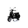 Dětský elektrický skútr Vespa černá1