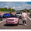 Vaikiškas elektrinis automobilis Range Rover Evoque rožinis