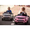 Vaikiškas elektrinis automobilis Range Rover Evoque rožinis