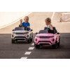 Vaikiškas elektrinis automobilis Range Rover Evoque rožinis