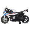 Dětská elektrická motorka BMW S1000RR bílo modrá02