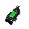 Dětský elektrický traktor s radlicí zelený2